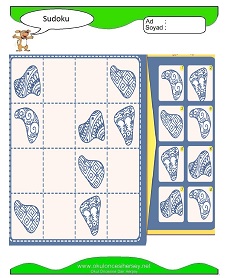 Sudoku Çocuk Bulmacaları